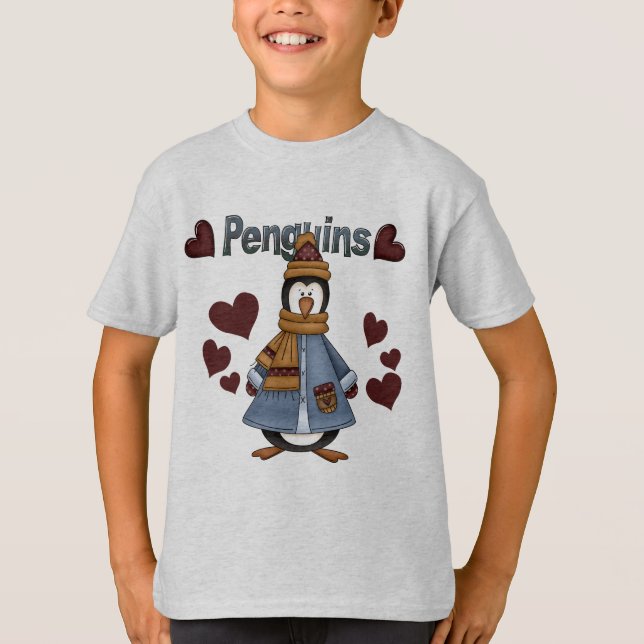 Winter Penguin Tshirts och presenter (Framsida)