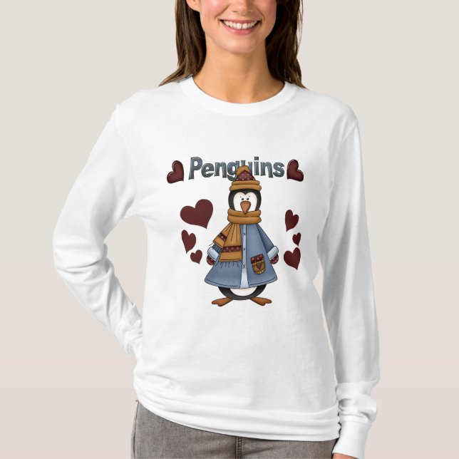 Winter Penguin Tshirts och presenter (Framsida)