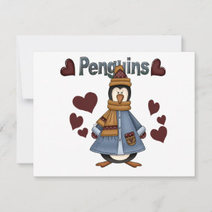 Winter Penguin Tshirts och presenter
