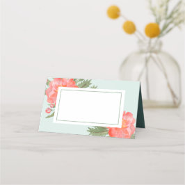 Winter Peony Placeringskort