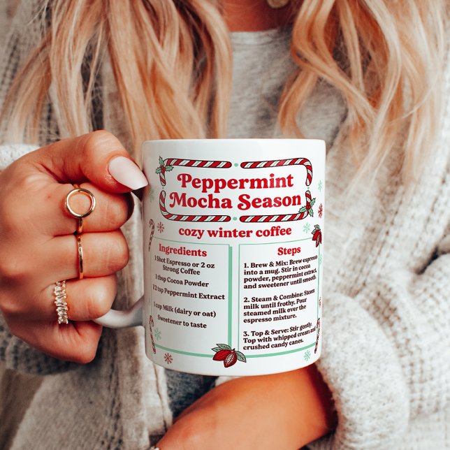  Winter Peppermint Mocha Recipe Kaffemugg (Skapare uppladdad)