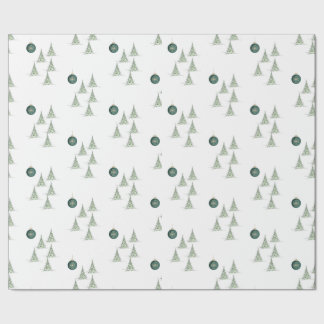 Winter Pines Gift Wrap Presentpapper