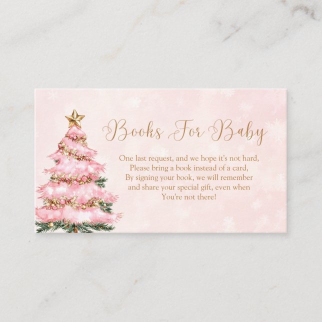 Winter Pink Baby Its Cold Outside Books For Baby Tilläggskort (Framsida)