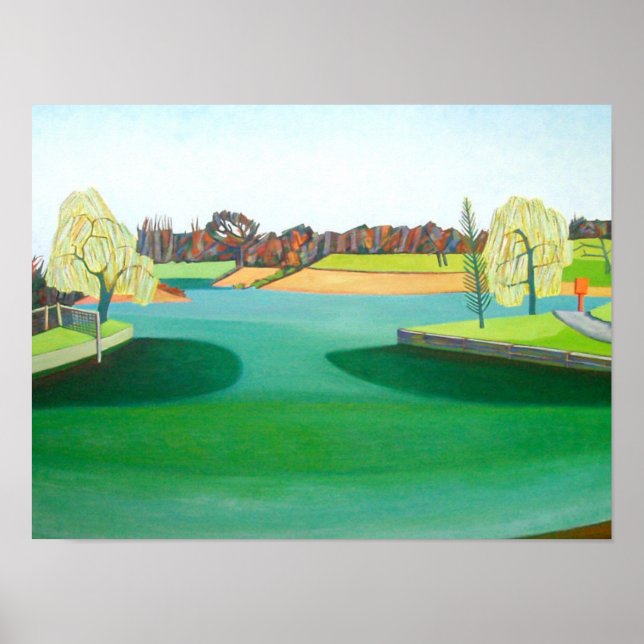 Winter Pond Poster (Framsidan)