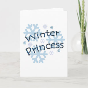 Winter Princess Helgkort