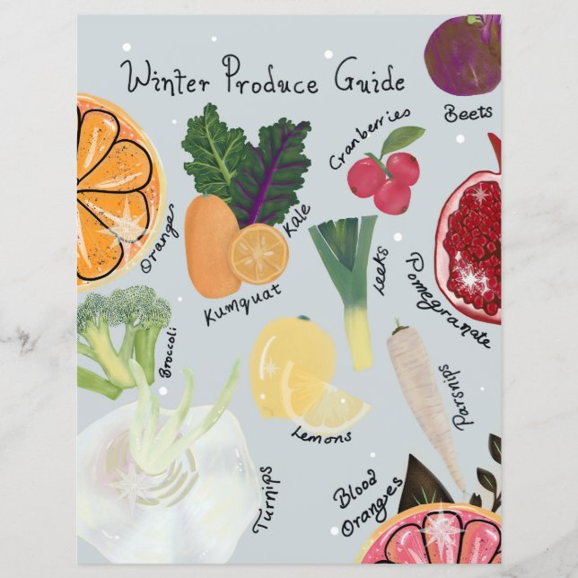 Winter Produce Flyer (Framsida)