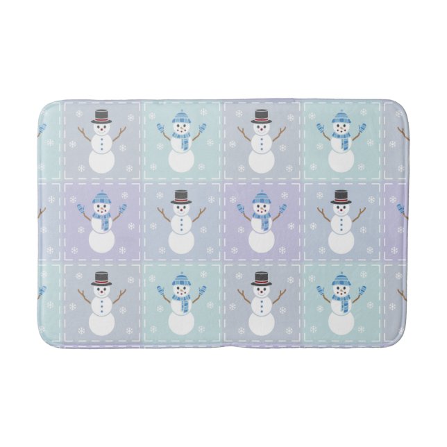 Winter Quilt Bath Mat Badrumsmatta (Framsidan)