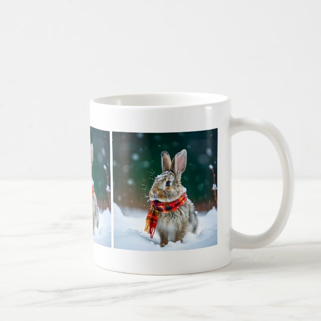 Winter Rabbit Coffee Mugg (Höger)