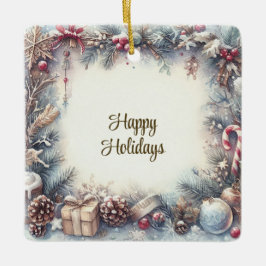 Winter Ram Helgdag Ornament