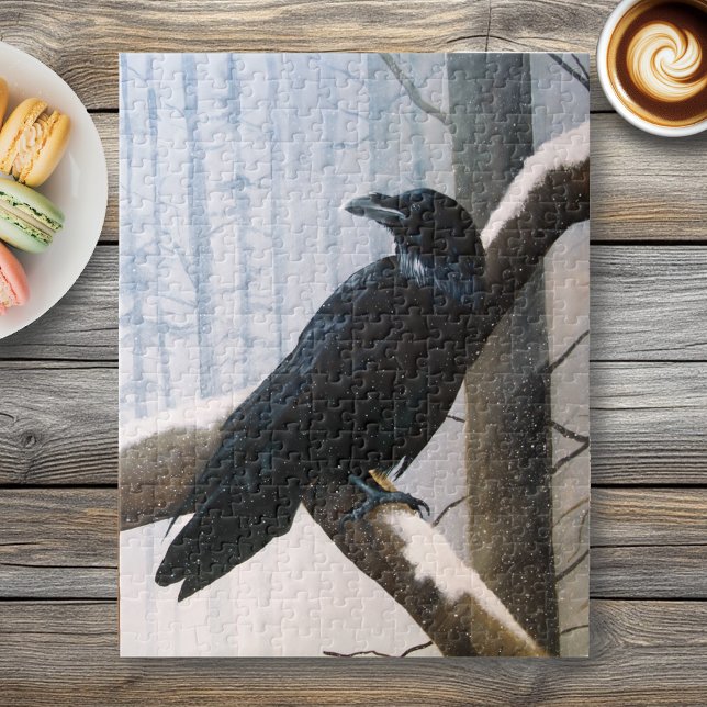 Winter Raven Forest Pussel (Skapare uppladdad)
