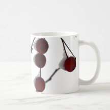 Winter Red Berries Mugg