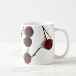 Winter Red Berries Mugg