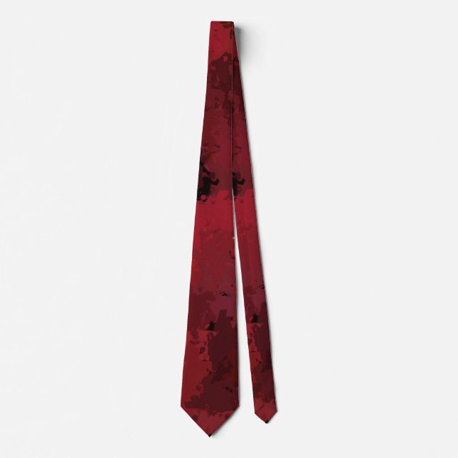 Winter Red Bröllop Tie Slips (Framsida)