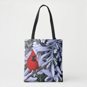 Winter Red Cardinal Tygkasse