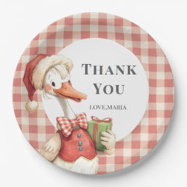 Winter Red Christmas Silly Goose  1st birthday