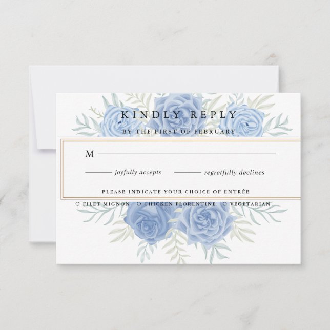 Winter Reverie Meal Choice OSA kort (Framsida)