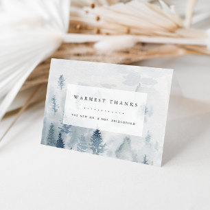 Winter Reverie   PERSONLIG BRÖLLOP TACK Kort