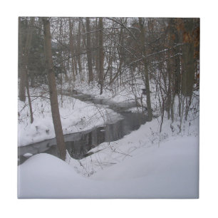 "Winter Ribbon" Kakelplatta