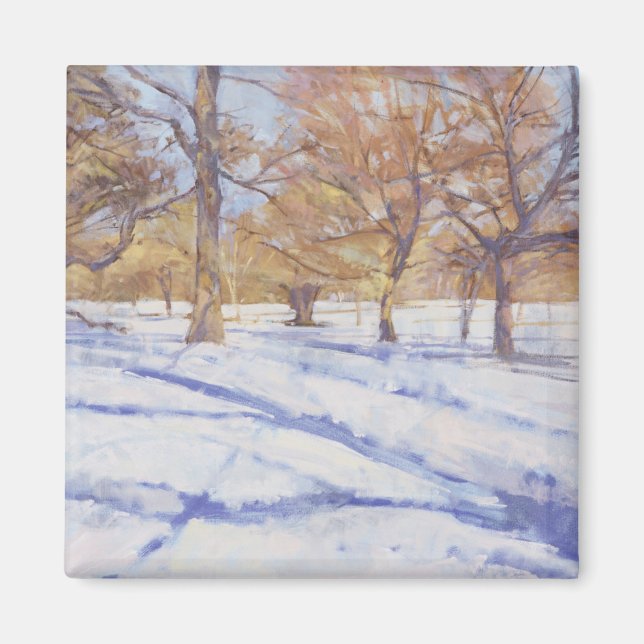 Winter Richmond Park Magnet (Framsidan)