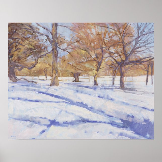 Winter Richmond Park Poster (Framsidan)
