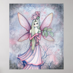 Winter Ro Fairy Poster Print by Molly Harrison