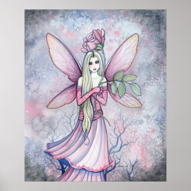 Winter Ro Fairy Poster Print by Molly Harrison (Framsidan)
