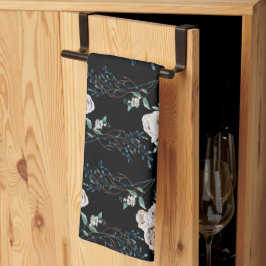 Winter ro helgdag mönster kökshandduk