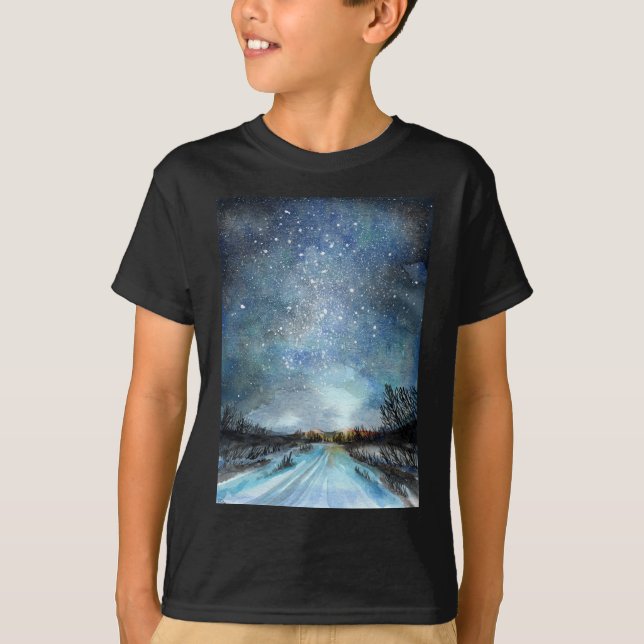 Winter Road T Shirt (Framsida)