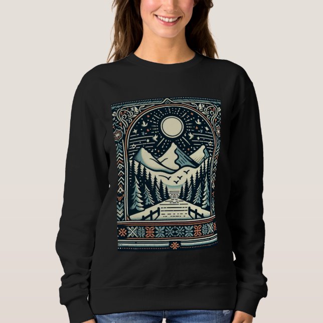Winter Road T Shirt (Framsida)