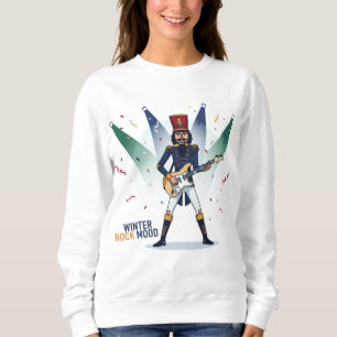 Winter Rock-stämning – Notknäppargitarrist T Shirt