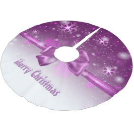 Winter Rosa Julgransmatta Borstad Polyester