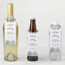 Winter Rustic Gräs Träd Lantern Botanical Bröllop