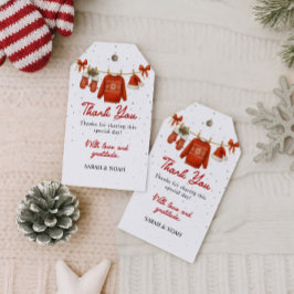 Winter Santa  Presentetikett