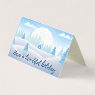 Winter Scene 25 Pack-Helgdagskort Kort