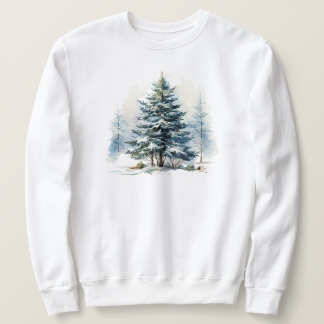 Winter Scene Sweatshirt (Design framsida)