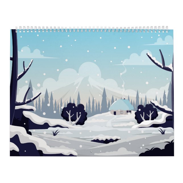 Winter Scenery Kalender (Omslag)