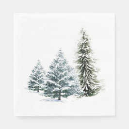 WINTER SCENERY STANDARD LUNCHEON Napkins Pappersservett