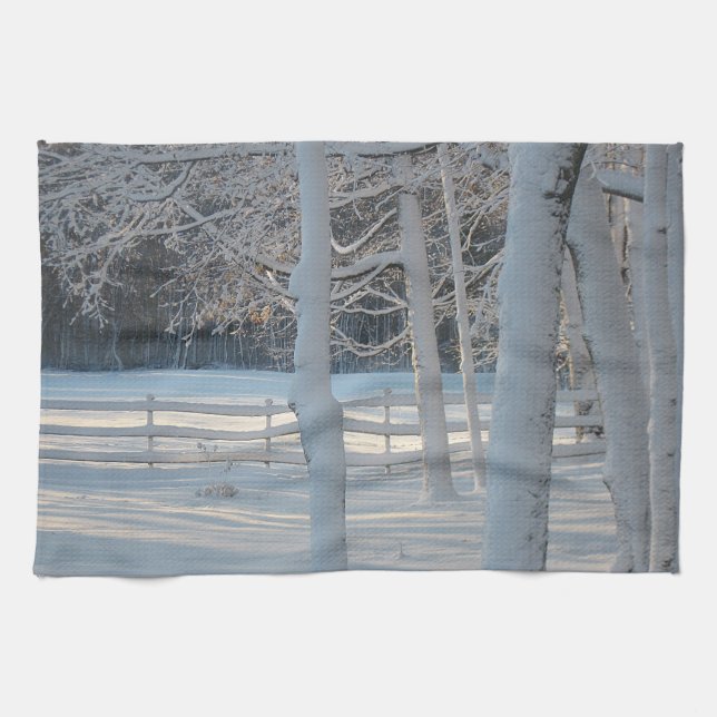 Winter Season Dish Towel Kökshandduk (Horisontell)