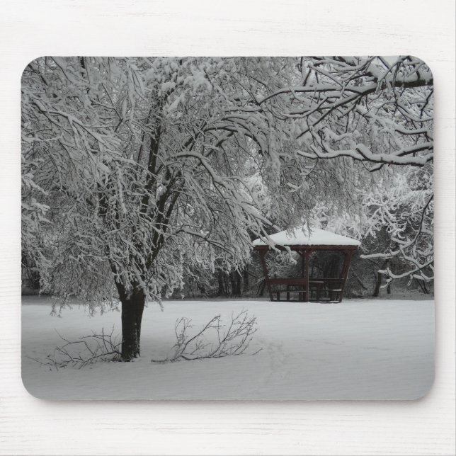 Winter Silence Mousepad Musmatta (Framsidan)
