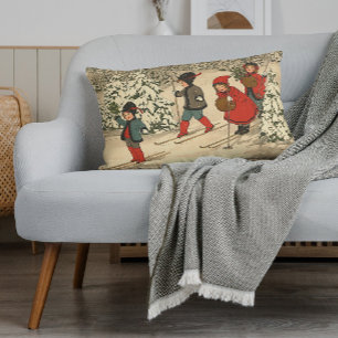 Winter Skiing Lumbarkudde