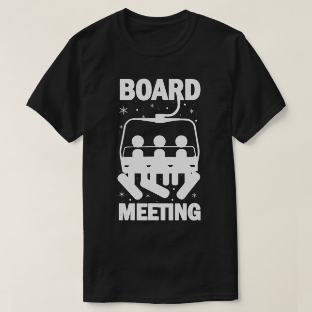 Winter Skiing T Shirt (Design framsida)