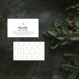 Winter Sleigh Polar Bear Books For Baby Shower  Tilläggskort