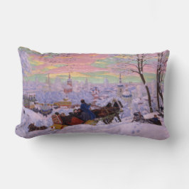 Winter Sleigh - Shrovetide Helgdag Lumbarkudde