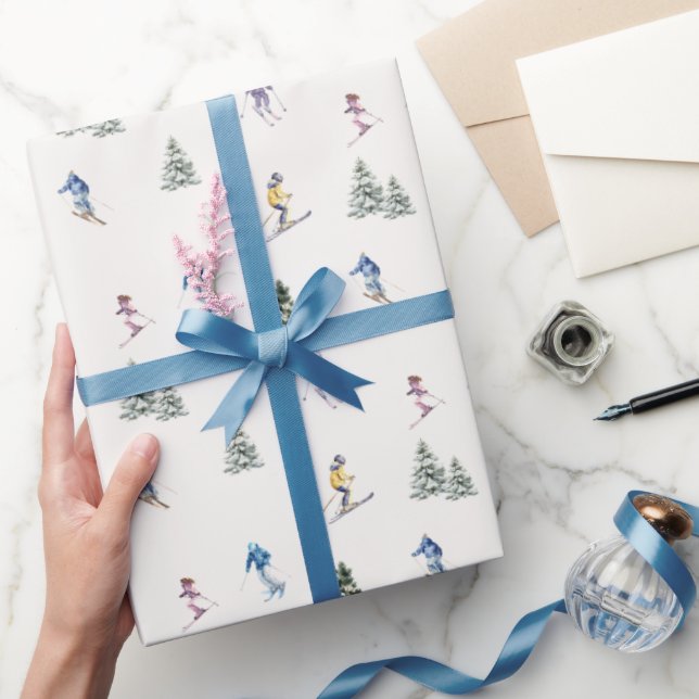 WINTER SLOPES Holiday Presentpapper (Gifting)