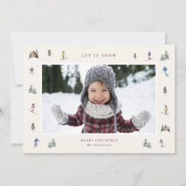 WINTER SLOPES Photo Julkort