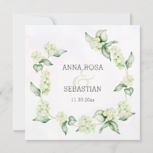 *~* Winter Snö Berry Boho OSA QR AR12 Bröllop Inbjudningar