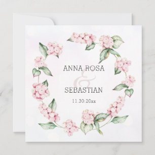 *~* Winter Snö Berry Boho QR OSA AR12 Bröllop Inbjudningar