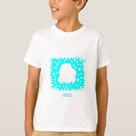 Winter Snö Heart Boys White Basic T Shirt