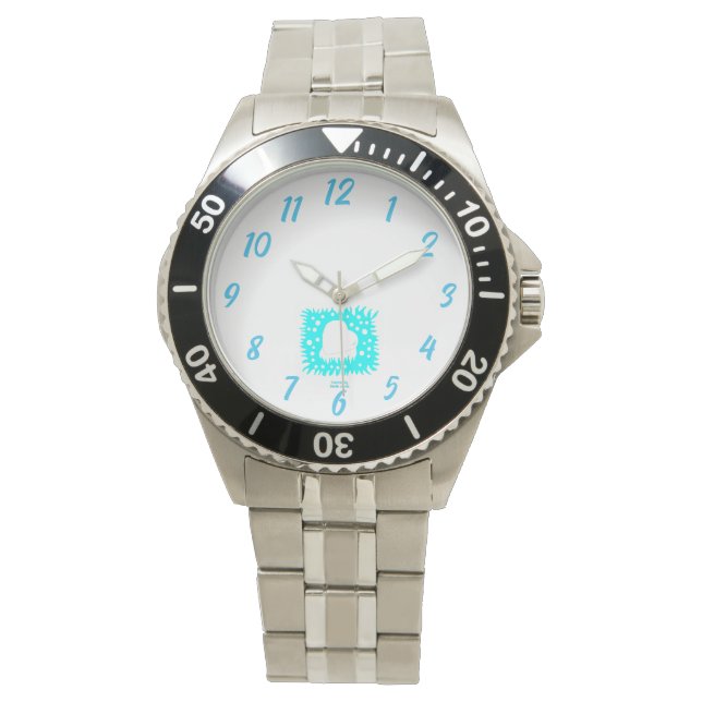 Winter Snö Heart Manar Stainless Steel Watch Armbandsur (Framsida)