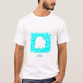 Winter Snö Heart Manar White Basic T Shirt